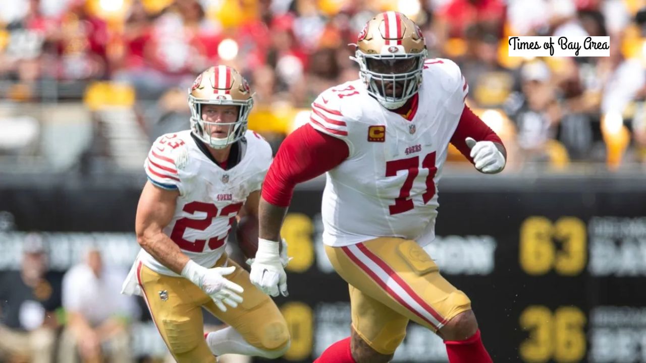 49ers’ Trent Williams Wants to Help Christian McCaffrey Make NFL History Again